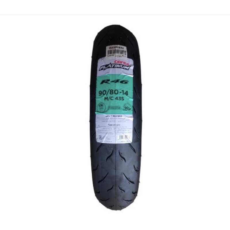 Ban Corsa R46 90/80 Ring 14 Soft Compound, Tubeless