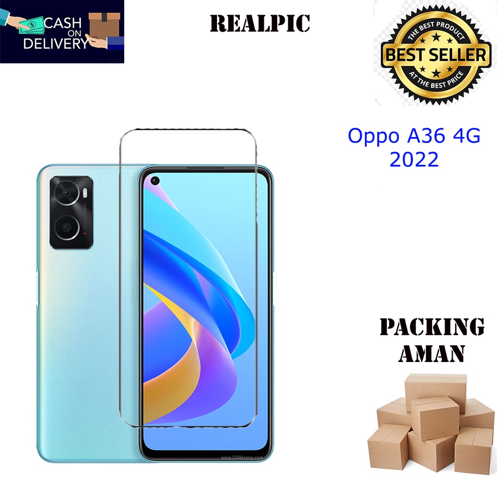 Tempered Glass Oppo A36 4G 2022 Screen Protector Anti Gores