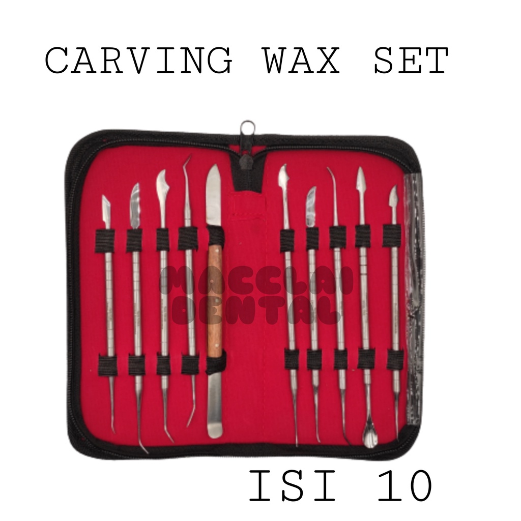 CARVER CARVING SET INSTRUMEN KIT/ALAT INTRUMENT