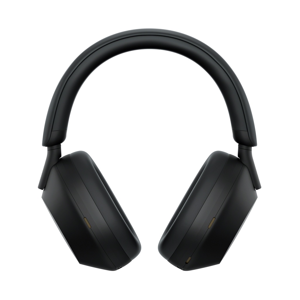 Headset Sony WH-1000XM5 Headphones Wireless Noise Canceling Premium WH1000XM5 WH 1000XM5 For Android &amp; IOS - Black