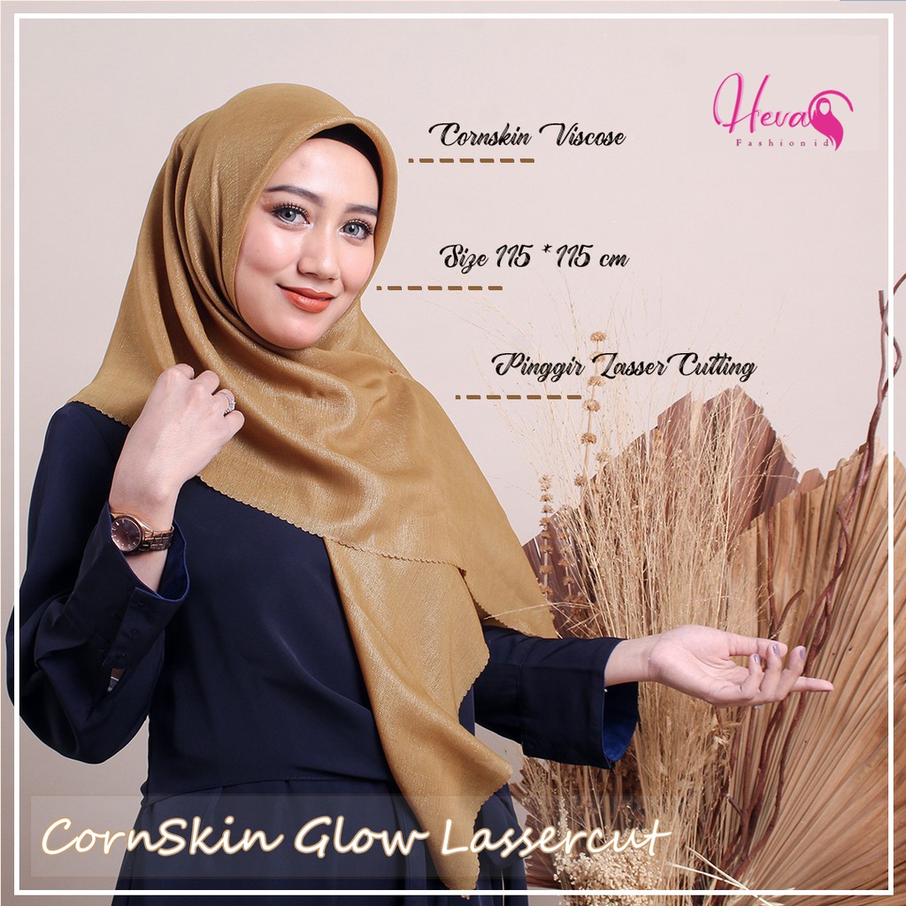 Hijab / Jilbab Cornskin glamour