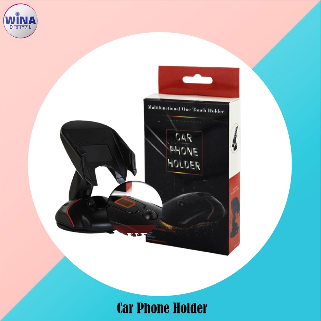 Multifunctional One Touch Phone Holder / Car Holder