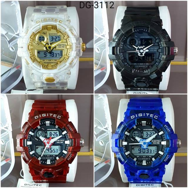 DIGITEC DG 3112 / DG-3112 / DG3112 Watch Jam Tangan ORIGINAL