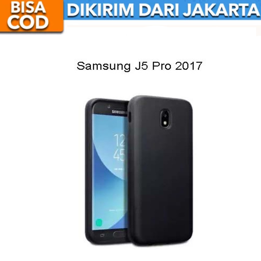 SoftCase Black Matte for Samsung Galaxy J5 Pro 2017