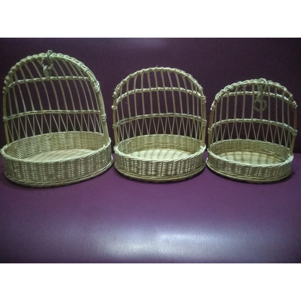 

KERANJANG SANGKAR 1 SETT ISI 3/PARSEL KERANJANG SANGKAR MURAH