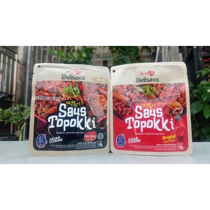 

Mama Suka Saus Topokki 100gram