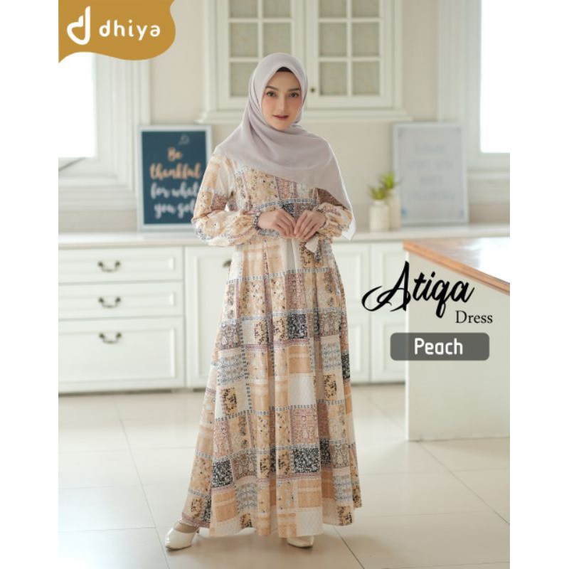 COD Atiqa Dress By Dhiya Official/ best seller Dress