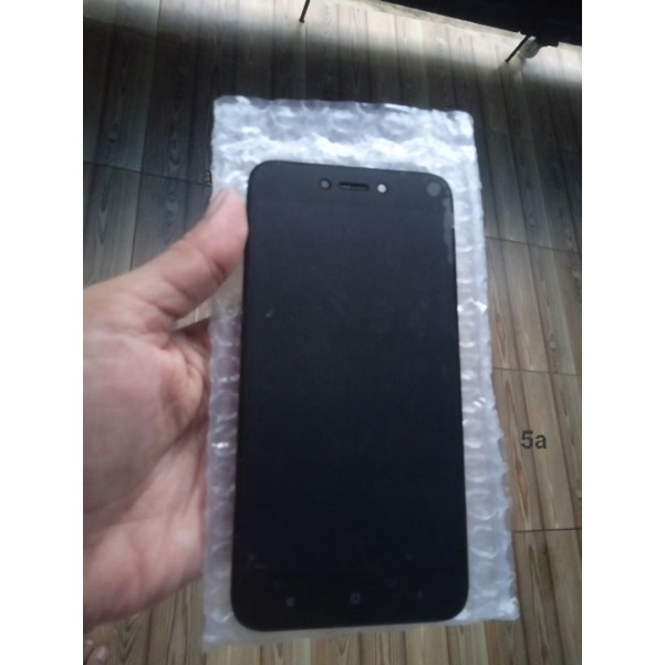 LCD Xiaomi 5a Plus Frame Original Copotan - Hitam