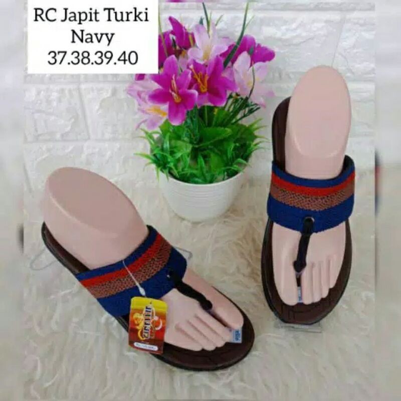 Sandal Turki Japit by cirellie termurah terbaru