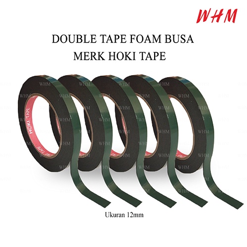 Double Tape Busah 888 tape 12mmx5M 24mm*5M full /Isolasi Double Tape Foam