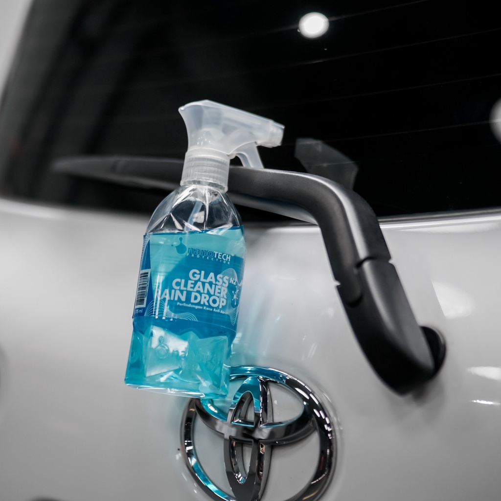 GLASS CLEANER RAIN DROP - nanoTECH PROTECTION - COATING KACA ANTI AIR EFEK DAUN TALAS - GLASS COATING - GLASS SHIELD - WINDSHIELD PROTECTOR - RAIN X