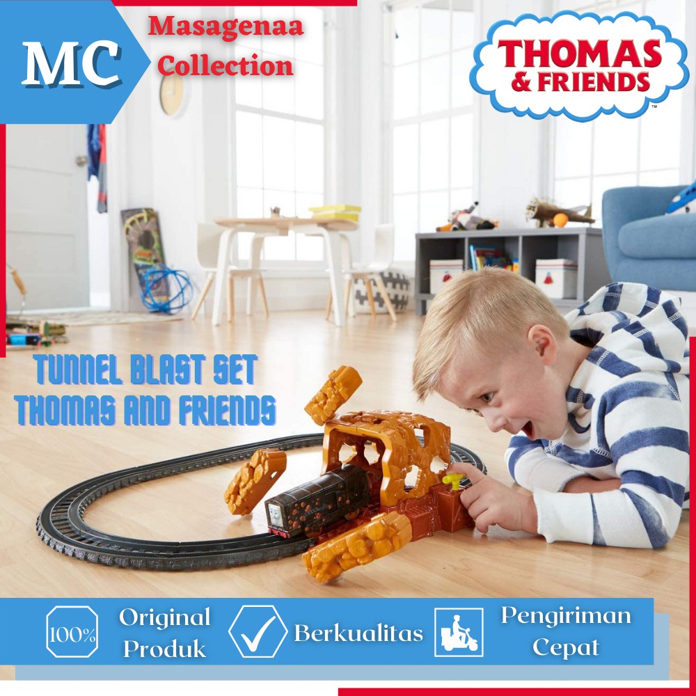Mainan Kereta Kreta Api Anak Thomas And Friends Motorized Track Master Set Diecast Murah Original
