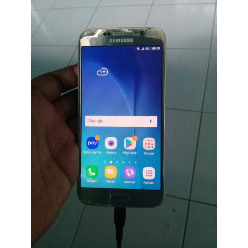 lcd samsung s6 flat