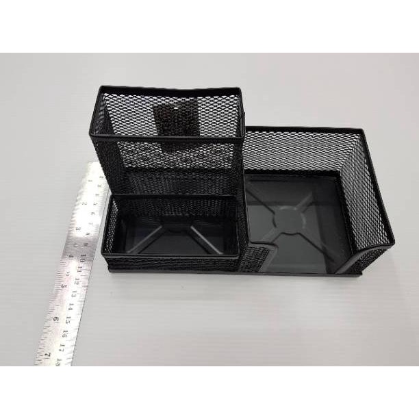 

[KODE Y97US] Memo Holder Panjang 3 Sekat Desk Set Organizer Tempat Pensil Meja Pen BACA DESKRIPSI