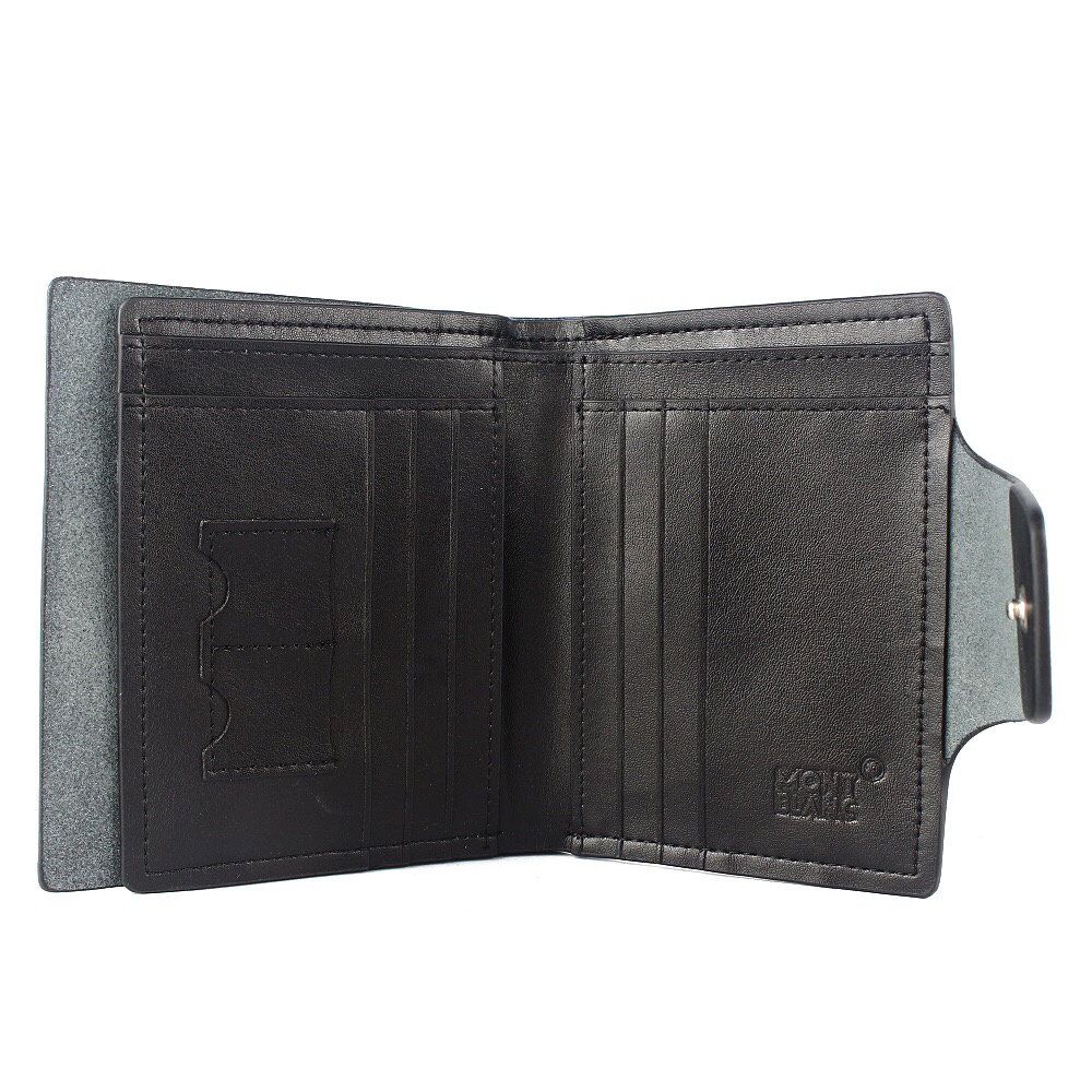 TOKOKOE - Dompet Pria Bahan Kulit Sapi Asli - MB 138-2348 Hitam