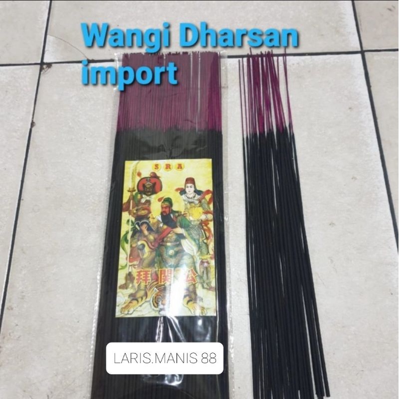 dupa hio hitam/ dupa hio sembahyang 39cm import