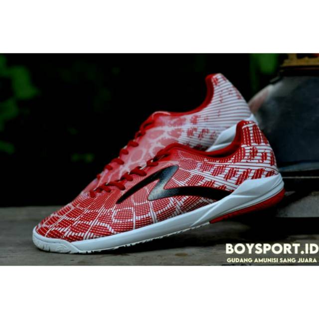 SEPATU FUTSAL SPECS ACELERRATOR FURY IN WHITE RED