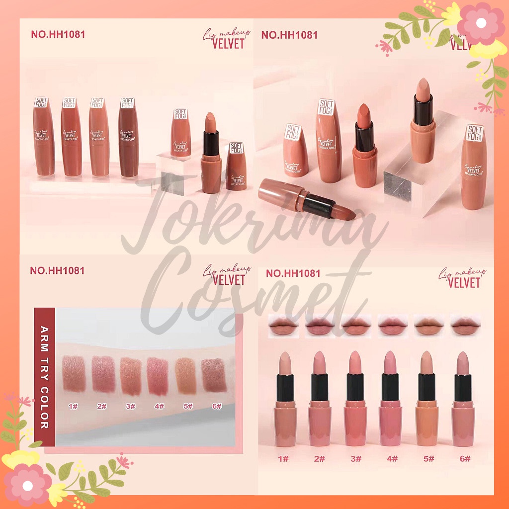 [LUSINAN] Lipstik Hasaya Girls Soft velvet