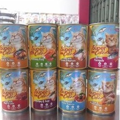 Makanan Basah Kucing SuperCat Kaleng 400gr SuperCat