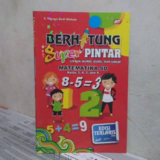 Buku Berhitung Super Pintar Matematika