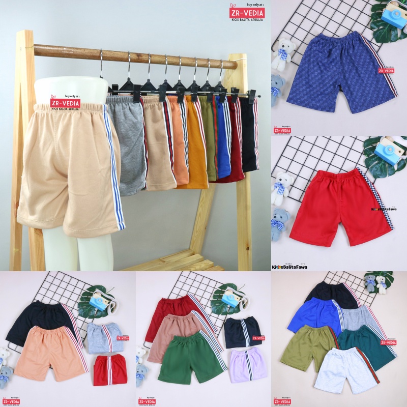 (UNIVERSAL) Royale Pants Uk Normal - Jumbo XXL / ALL SIZE Celana Polos Pendek Import Short Pants