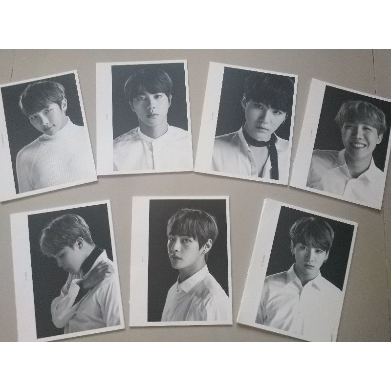 BTS WINGS TOUR FACE PHOTO