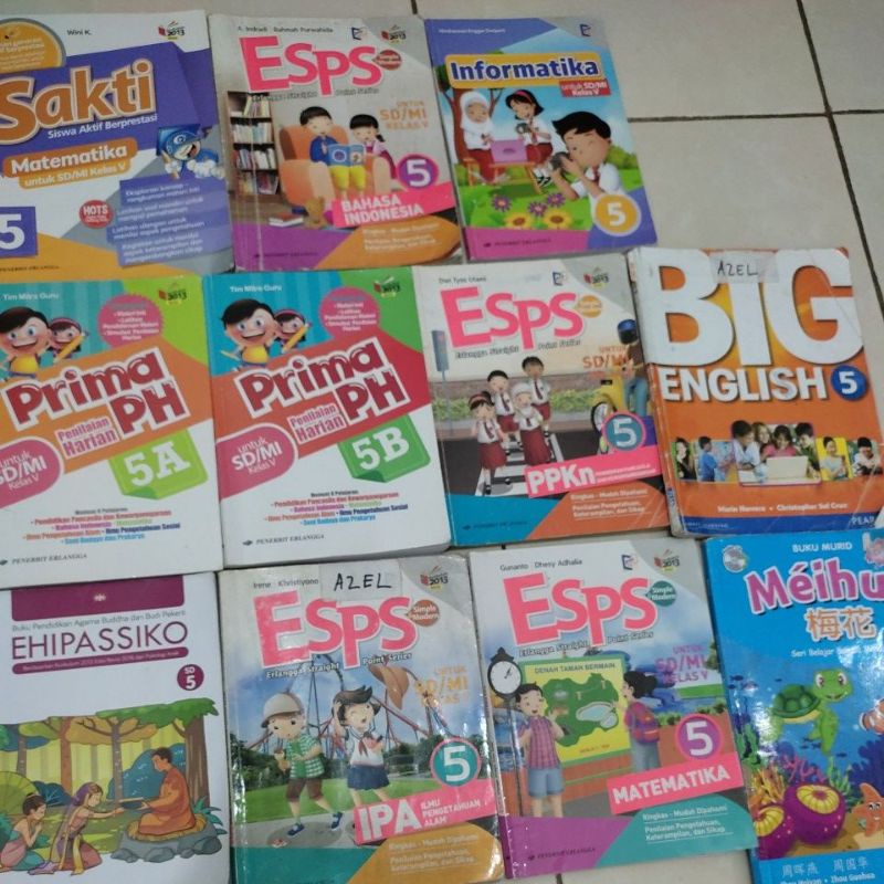 

Buku buku kelas 5 erlangga
