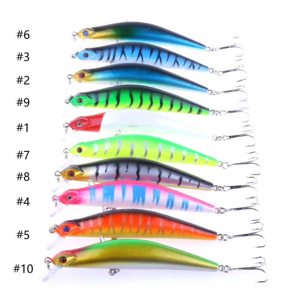 11cm 14gram Lure Minnow Umpan Casting Barramundi Kakap Floating