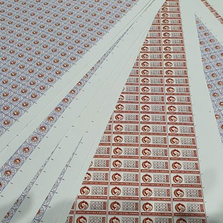 Stiker Segel Pecah Telur Costom Bahan Impor