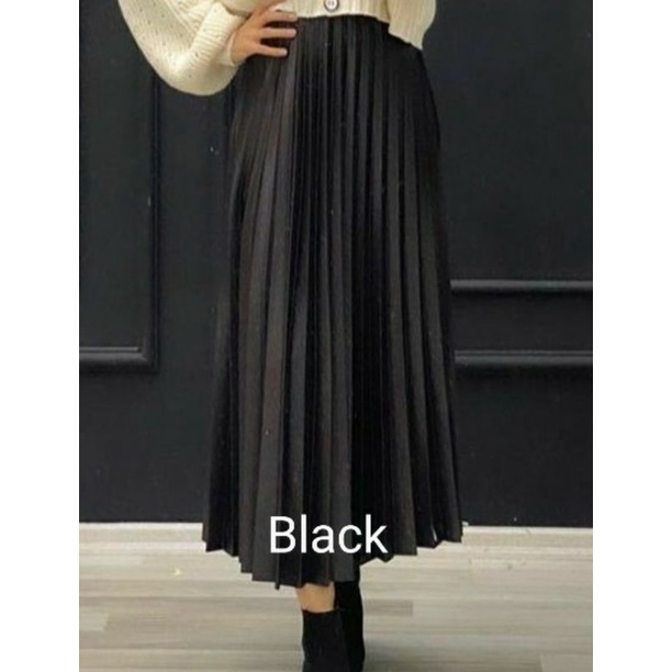 ROK PLISKET/PLEATED SKIRT PANJANG