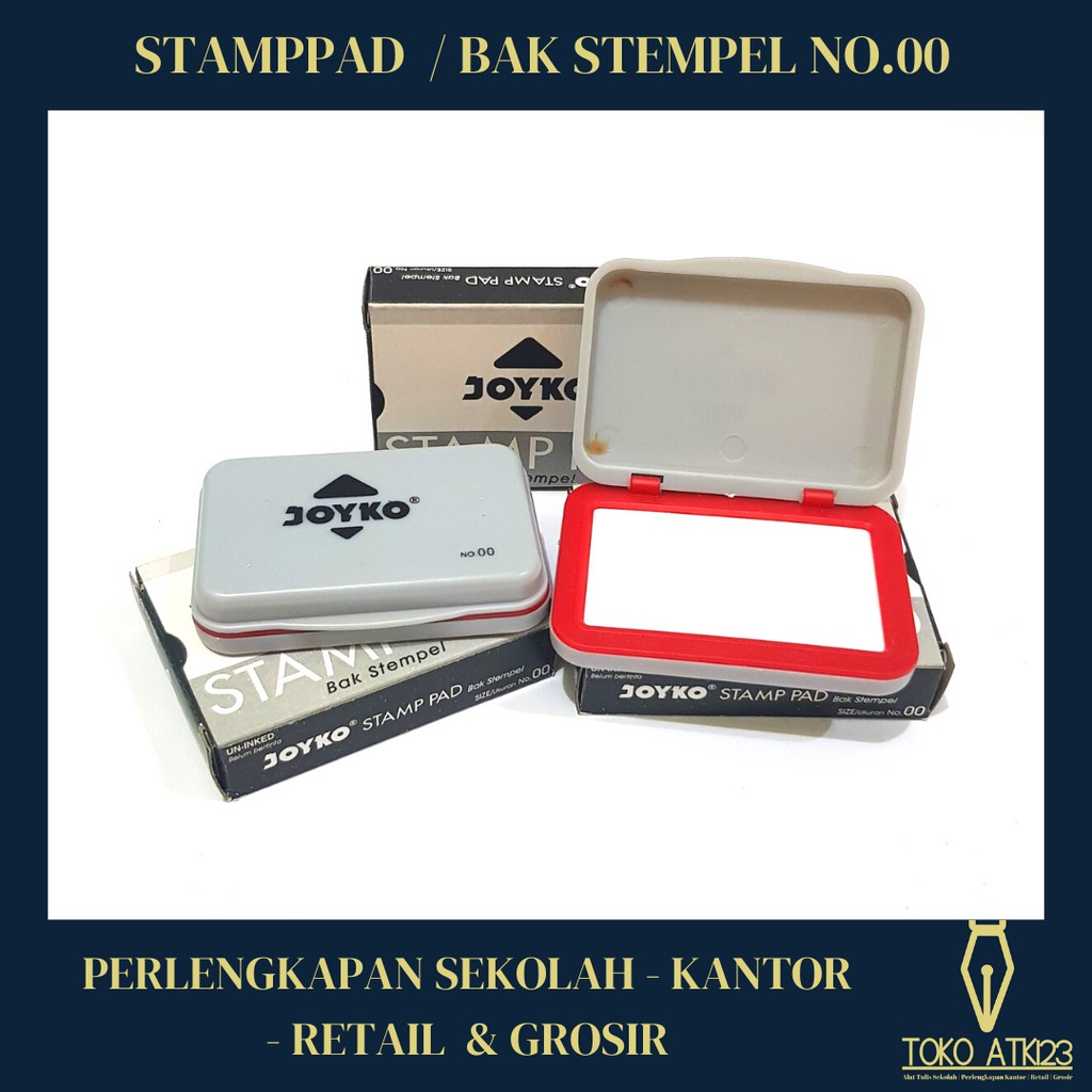 Bantalan Stempel / Bak Stempel / Stamppad Merk Joyko No. 00