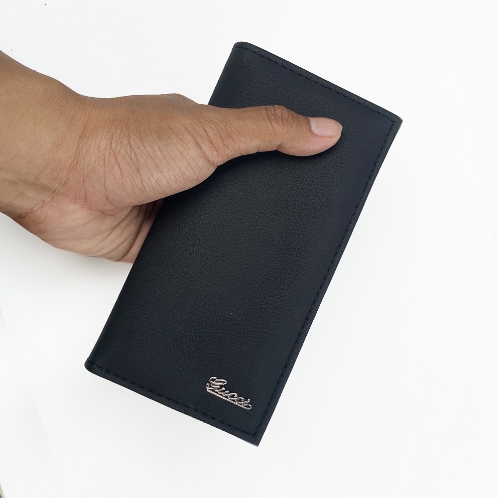 SHOPEE 6.6 SUPER SALE!! Dompet Pria dan Wanita Model Panjang GC-091 Dompet Kulit Sintetis Import Terbaru Dompet Uang dan Kartu + BONUS BOX