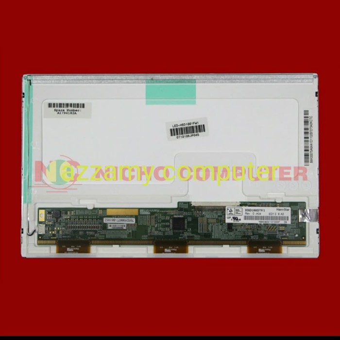 LED 10.1 WIDE CSV PIN 30 (Hannstar HSD100IFW1 Rev 0-A04) (0710106)