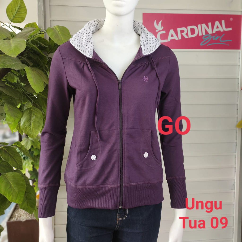 gos CARDINAL SWEATER GIRL 147 Pakaian Wanita Outerwear Jaket Cewek Sweater Katun Cardinal Original