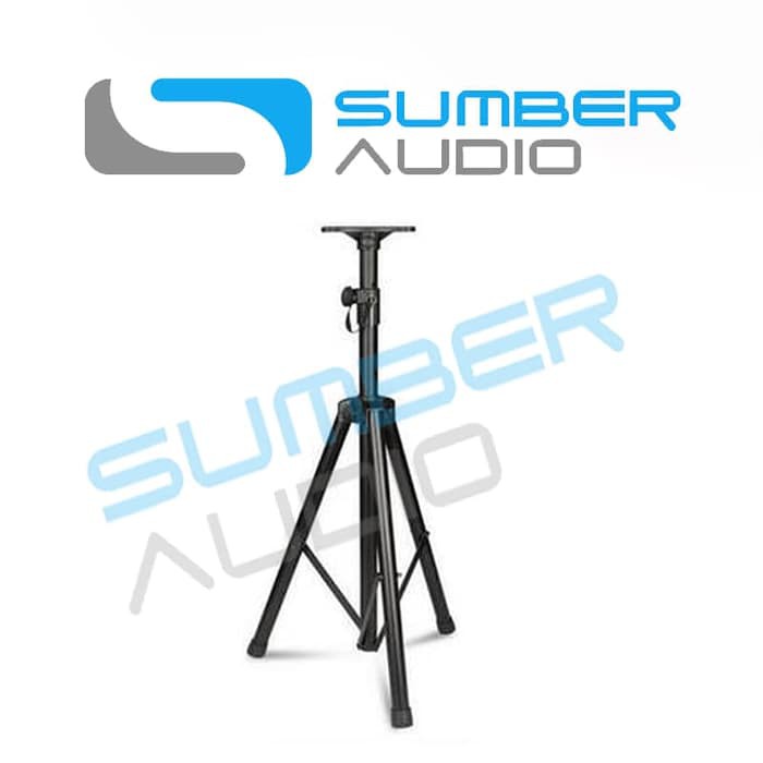 TRIPOD / STAND UNTUK SPEAKER JBL BMB YAMAHA 10" SAMPAI 15'' - Hitam