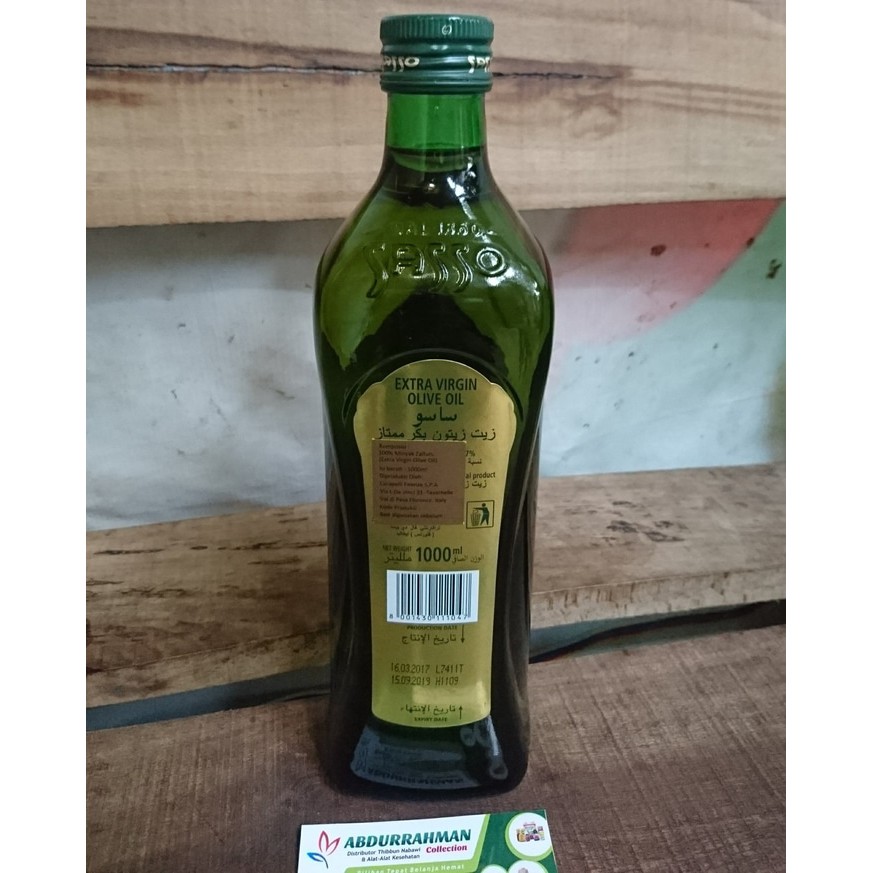 

MINYAK ZAITUN SASSO EXTRA VIRGIN 1000 ML grosir