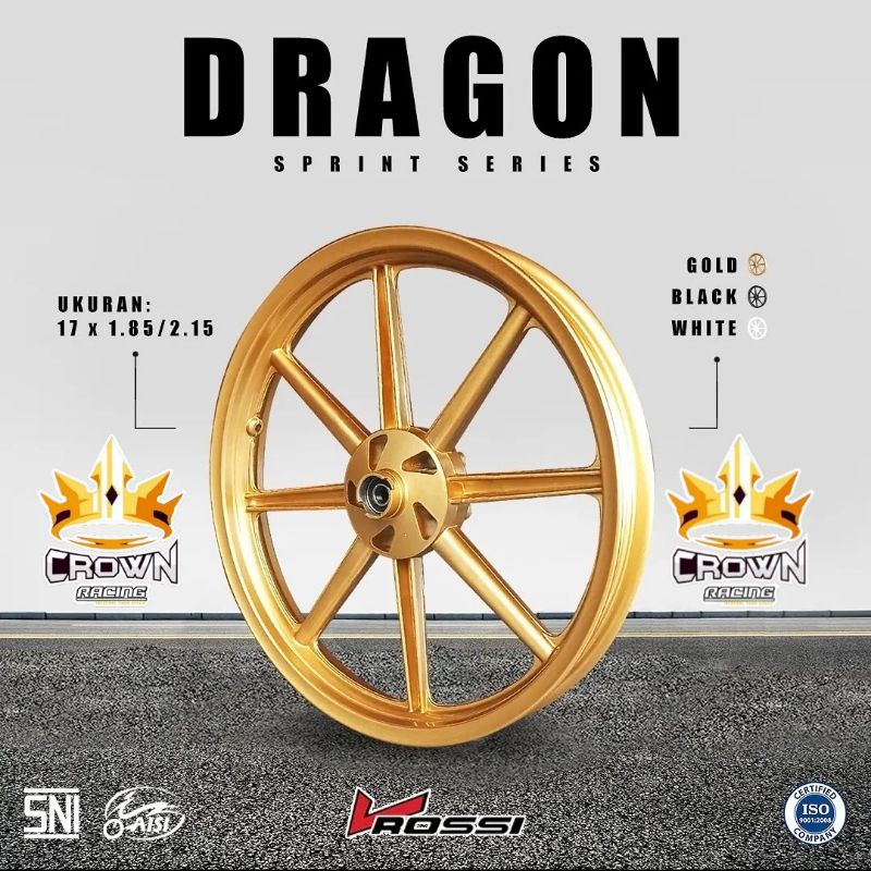 Velg Vrossi Sprint Dragon Ring 17 Kawasaki Ninja 150R