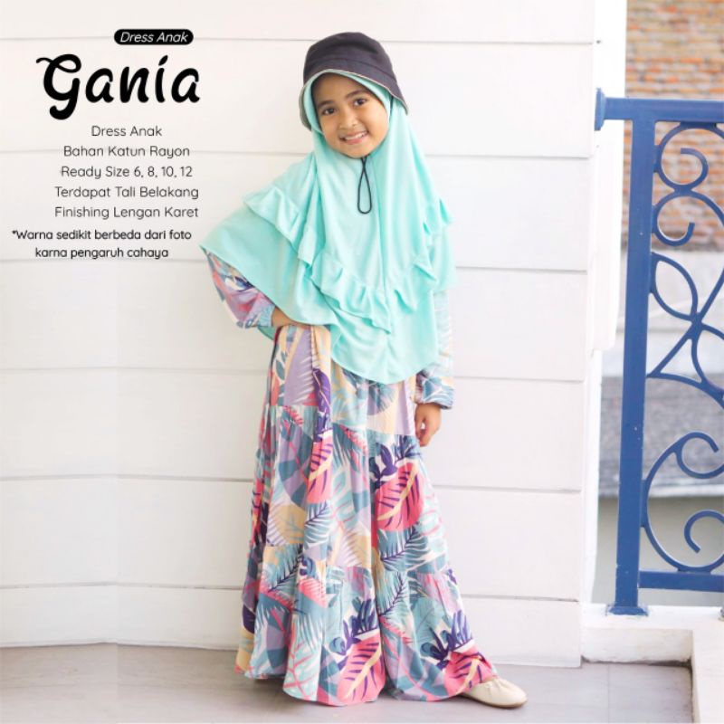 GANIA DRESS ANAK