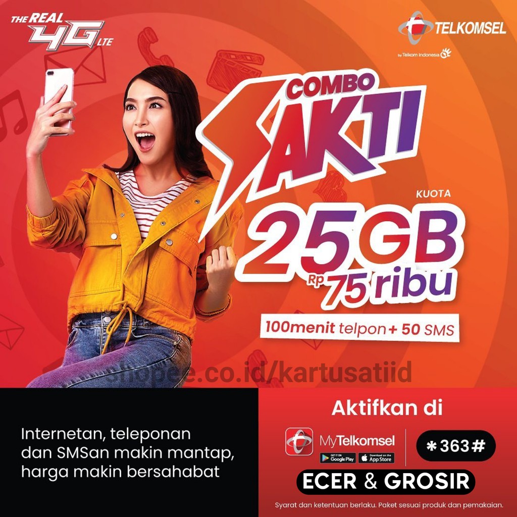 Beli Paket 4G Kartu As - Kartu Perdana TELKOMSEL NEW paket Internet OMG