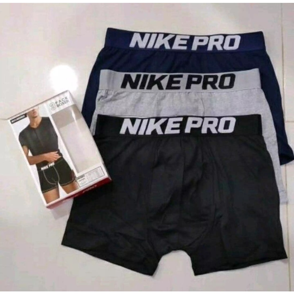 Celana Dalam BOXER Pria Dewasa NIKE PREMIUM QUALITY - Dalaman Cangcut Kolor Laki Laki Remaja dan Dew