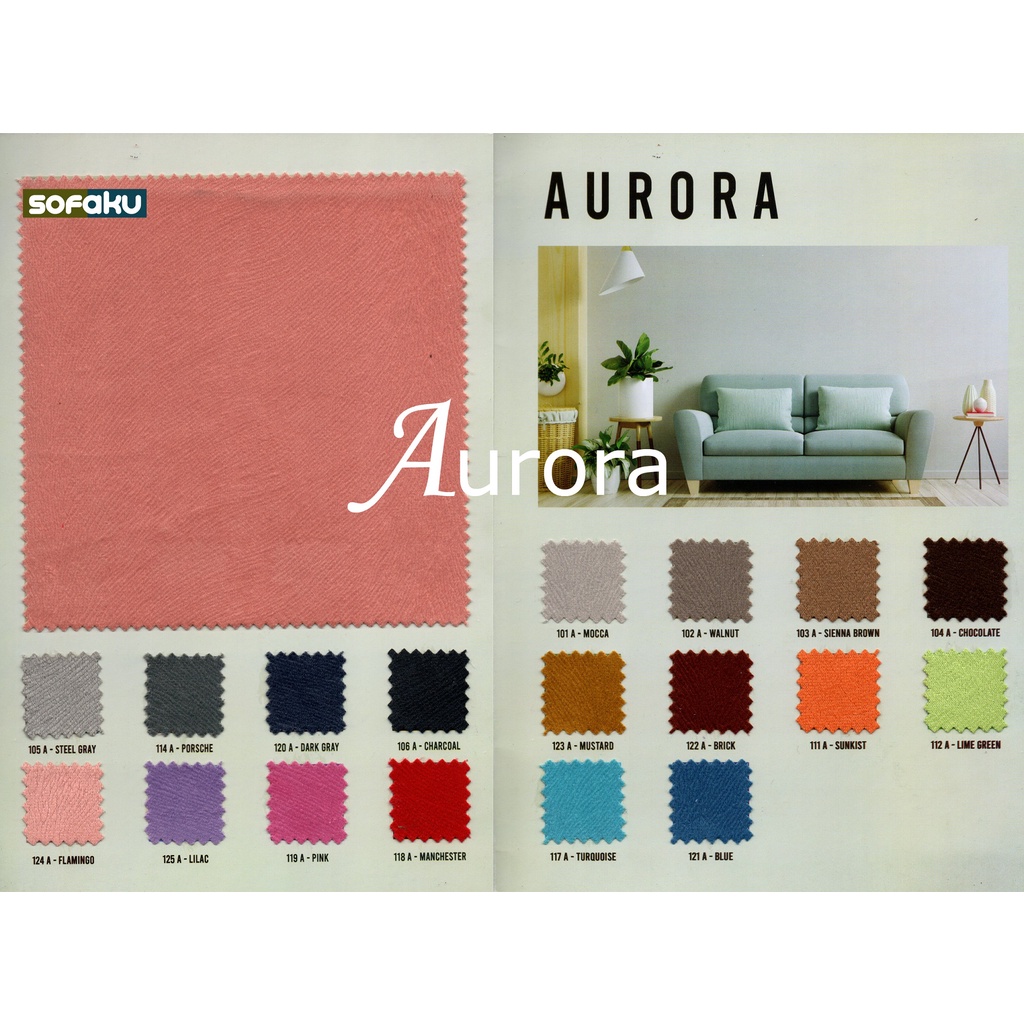 AURORA Velvet Beludru Suede Kain Sofa Halus Lembut Berserat Dingin - Kain Halus Suede Beludru Pelapi
