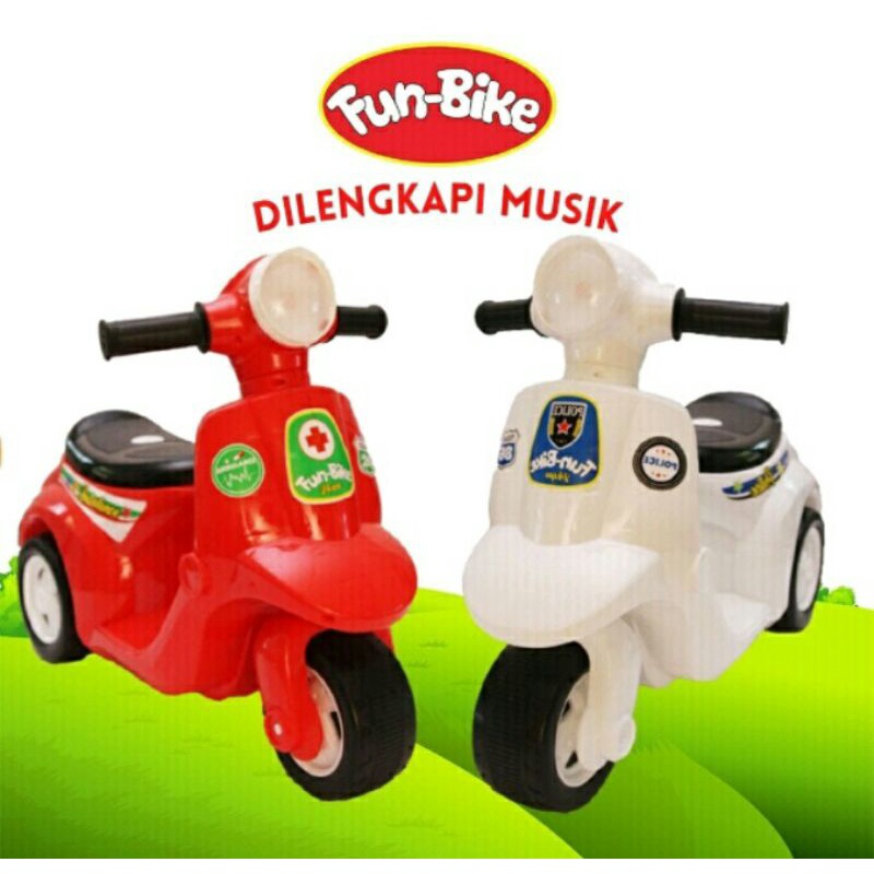 FUNBIKE VESPA MINI MUSIK/NON MUSIK
