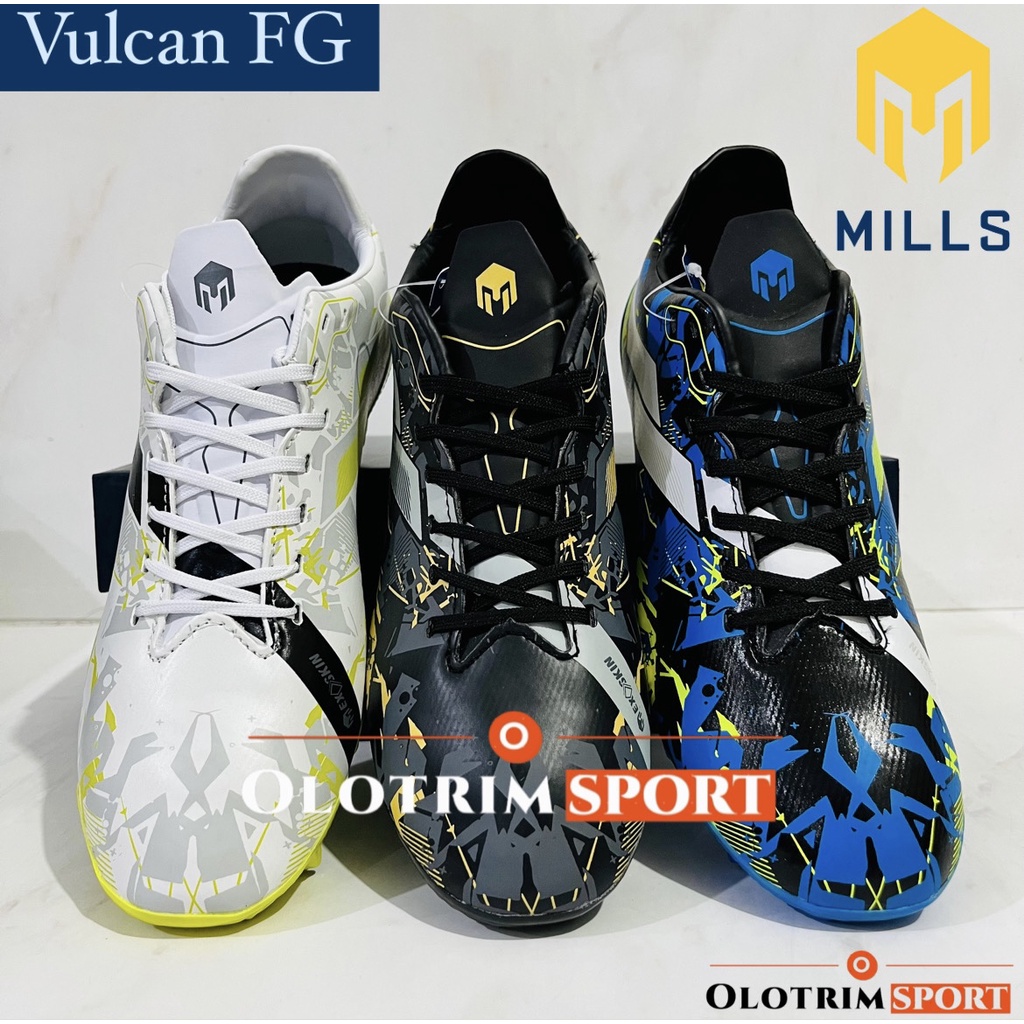 Sepatu Bola Sepak Bola Mills Vulcan FG Original