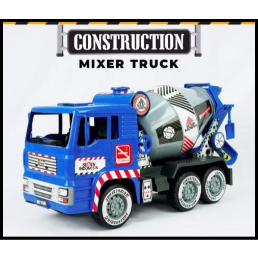 Kgp 8081 Mainan Mobil Konstruksi Mixer Truck/Mobil Molen