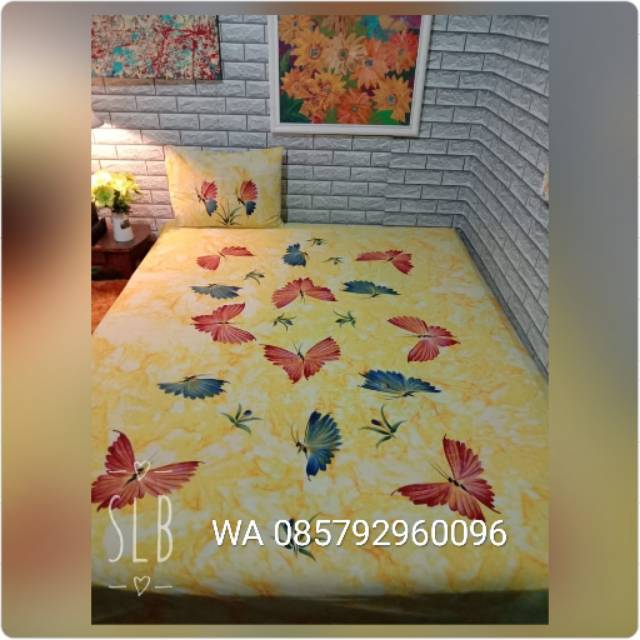Sprei Bali Lukis 180 (Pilih Motif)