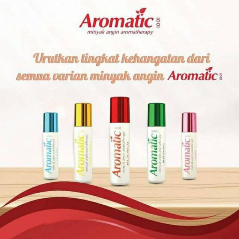 [MD] Minyak Angin Aromatic 1001 untuk Dewasa dan Anak-anak