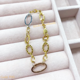 Gelang Emas 700 Model Variasi Berat 2 3 Gram An Shopee Indonesia