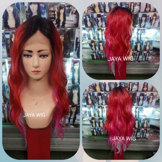 LACE WIG CURLY/FRONTLACEWIG/RAMBUT PALSU