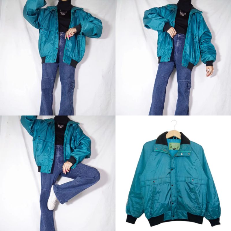 (TERBARU 8/6/22 slide 27-38) THRIFT VINTAGE JAKET OVERSIZE MURAH-7. XL
