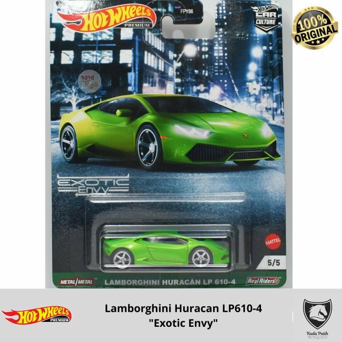 Hot Wheels Lamborghini Huracan Lp610-4 Exotic Envy Hotwheels By Eastern
